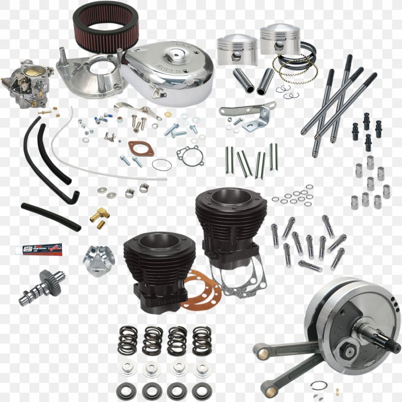 S&S Cycle Harley-Davidson Stroker Kit Chopper Bobber, PNG, 1200x1199px, Ss Cycle, Auto Part, Bobber, Carburetor, Cargo Download Free