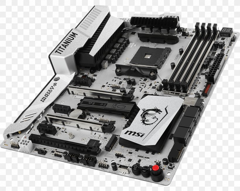 Socket AM4 MSI X370 XPOWER GAMING TITANIUM Motherboard MSI Z270 XPOWER GAMING TITANIUM CPU Socket, PNG, 1024x819px, Socket Am4, Advanced Micro Devices, Atx, Computer Component, Computer Hardware Download Free