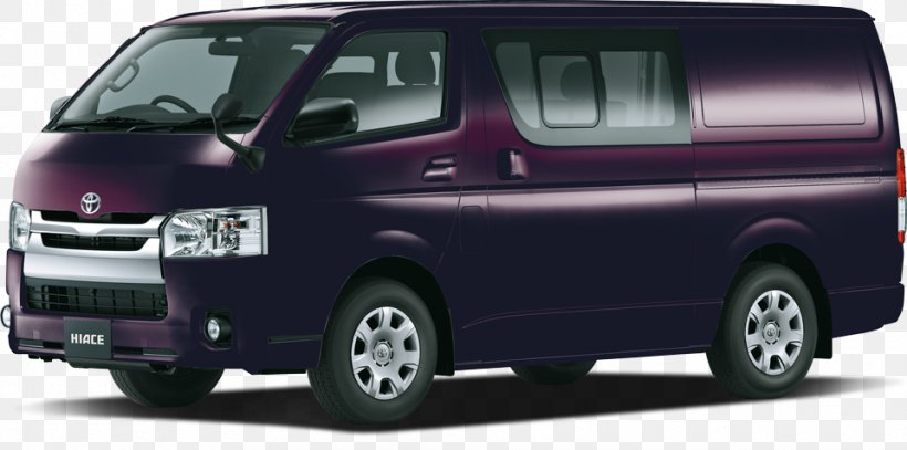 Toyota HiAce Compact Car Minivan Dubai, PNG, 960x477px, Toyota Hiace, Automotive Exterior, Bench Seat, Brand, Car Download Free