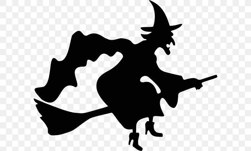 Witchcraft Halloween Clip Art, PNG, 600x494px, Witchcraft, Artwork, Black, Black And White, Drawing Download Free