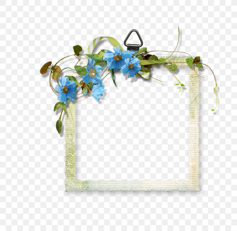 Blue Floral Border, PNG, 800x800px, Blue, Animation, Painting, Picture Frame, Purple Download Free