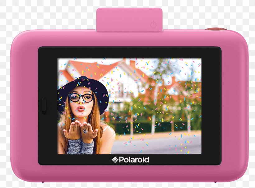 Polaroid Snap Touch 13.0 MP Compact Digital Camera, PNG, 2400x1767px, Polaroid Snap Touch, Camera, Digital Cameras, Digital Photography, Display Device Download Free
