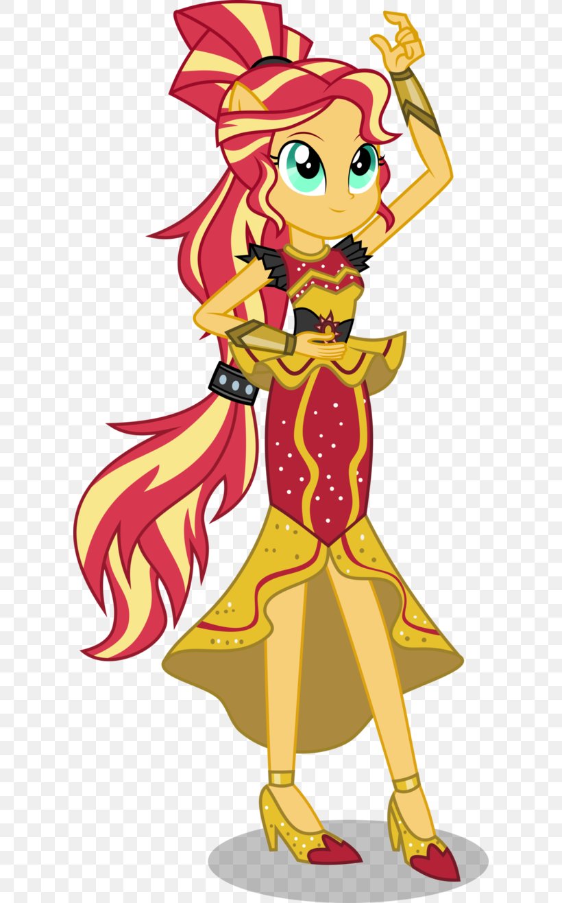 Sunset Shimmer My Little Pony: Equestria Girls Magic Dance DeviantArt, PNG, 606x1316px, Watercolor, Cartoon, Flower, Frame, Heart Download Free