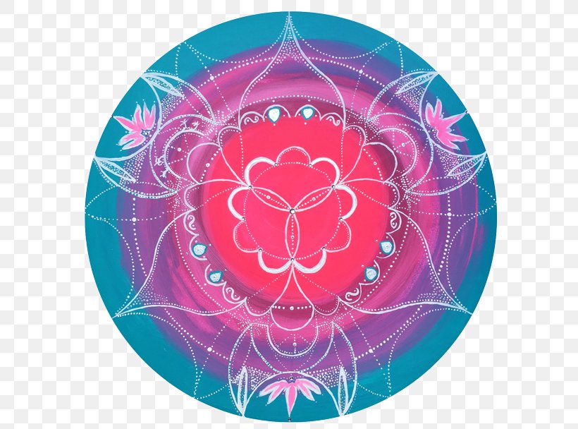 Mandala Circle Third Eye Painting Pattern, PNG, 600x608px, Mandala, Deference, Intuition, Love, Magenta Download Free