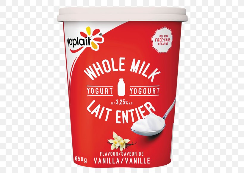 Milk Cream Yoghurt Yoplait Grocery Store, PNG, 580x580px, Milk, Cream, Cup, Dairy Product, Flavor Download Free
