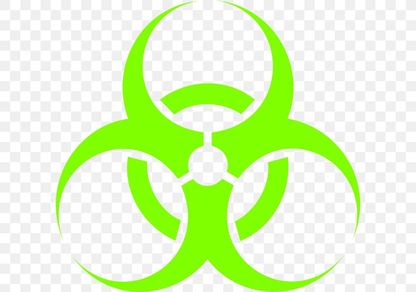 Biological Hazard Symbol Clip Art, PNG, 600x576px, Biological Hazard, Area, Artwork, Autocad Dxf, Green Download Free
