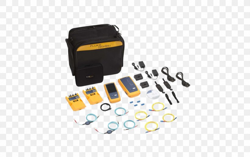 Cable Tester Optical Fiber Optical Time-domain Reflectometer Computer Network Fluke Corporation, PNG, 1000x630px, Cable Tester, Brand, Computer Network, Electronic Test Equipment, Electronics Accessory Download Free