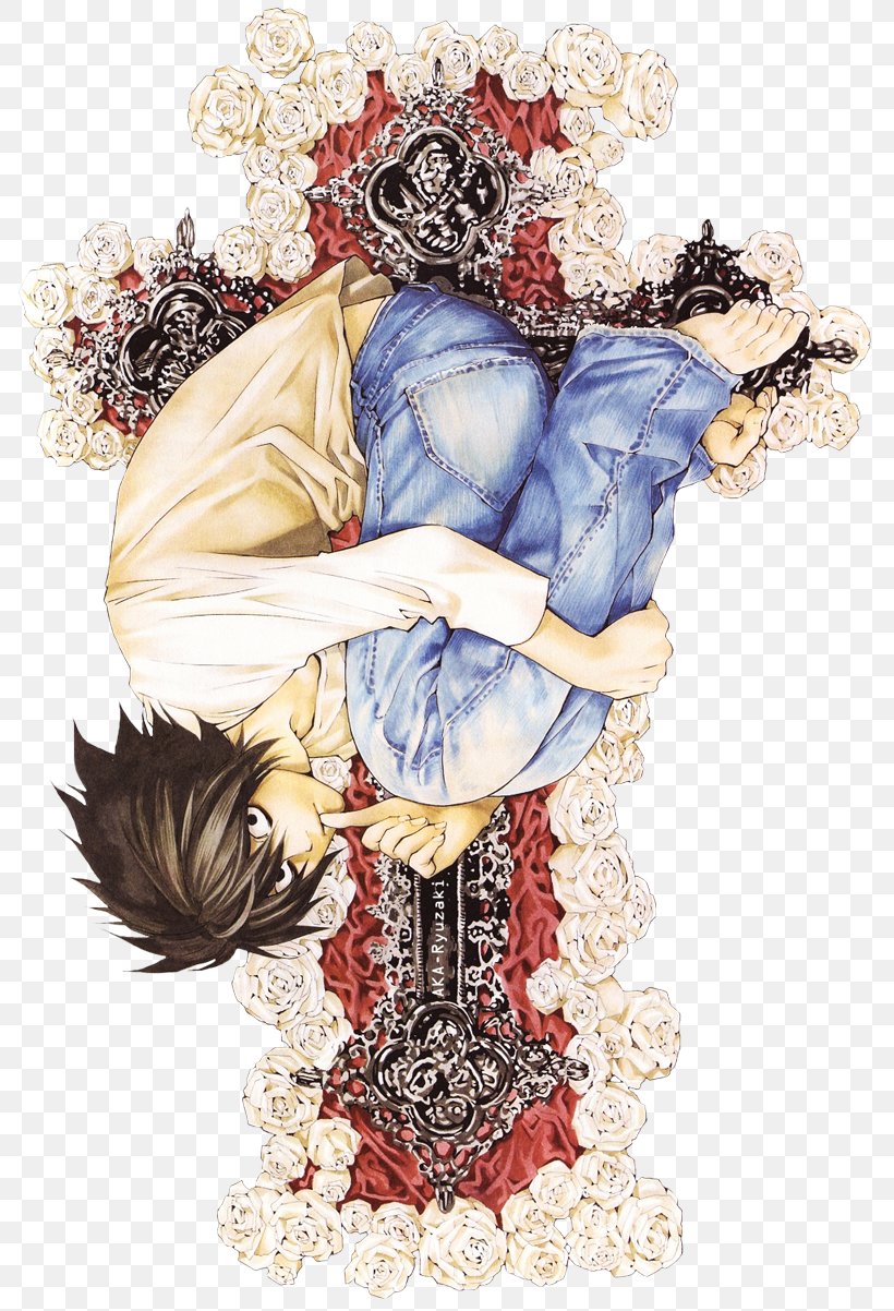 Death Note Black Edition, Vol. 1 Death Note, Vol. 7: Zero Death Note 7 Death Note (All-in-One Edition) Death Note 6, PNG, 800x1202px, Watercolor, Cartoon, Flower, Frame, Heart Download Free