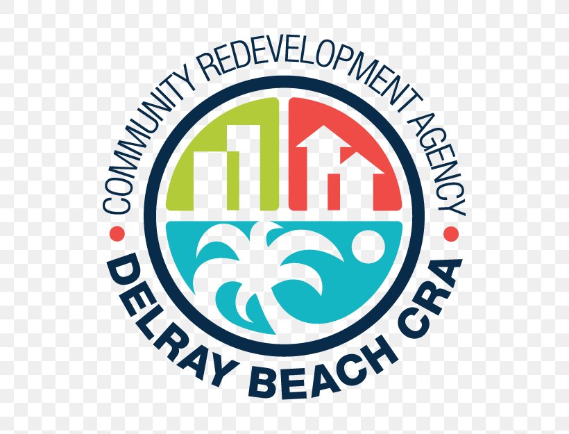 Delray Beach Community Redevelopment Agency Logo Brand Organization Trademark, PNG, 625x625px, Logo, Area, Brand, Delray Beach, Organization Download Free