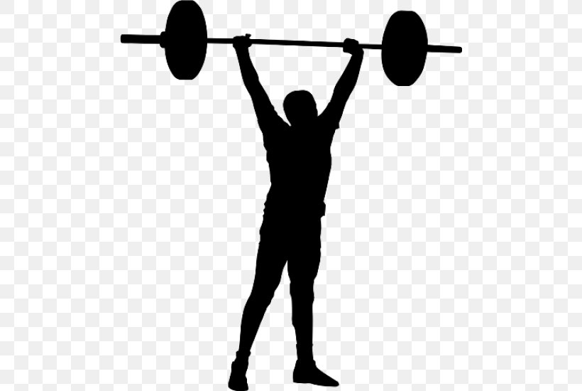 Olympic Weightlifting CrossFit Weight Training Sticker Sport, PNG, 550x550px, Olympic Weightlifting, Arm, Balance, Barbell, Black And White Download Free