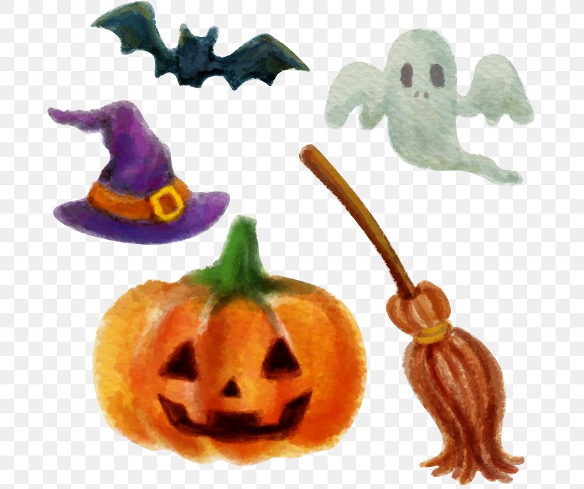 Halloween Jack-o'-lantern Pumpkin, PNG, 689x687px, Halloween, Calabaza, Cucurbita, Element, Festival Download Free