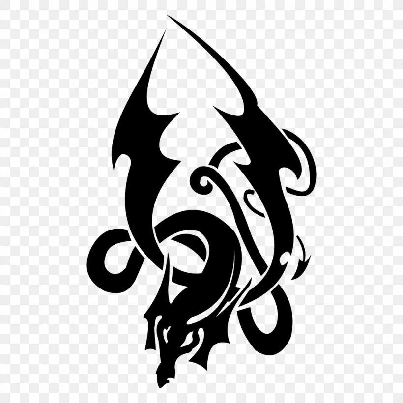 Tattoo Clip Art, PNG, 1024x1024px, Tattoo, Artwork, Black, Black And White, Carnivoran Download Free