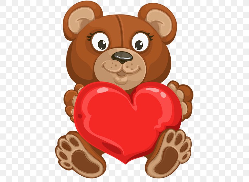 Valentine's Day Desktop Wallpaper Bear Clip Art, PNG, 462x600px, Watercolor, Cartoon, Flower, Frame, Heart Download Free