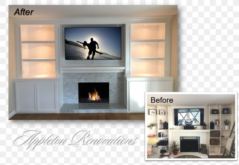 Entertainment Centers & TV Stands Hearth Wood Stoves Furniture, PNG, 1547x1068px, Entertainment Centers Tv Stands, Appleton Renovations, Cinema, Family, Fireplace Download Free