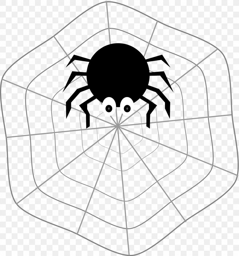 Spider Web T-shirt Clip Art, PNG, 2240x2400px, Spider, Area, Artwork, Black And White, Bodysuit Download Free