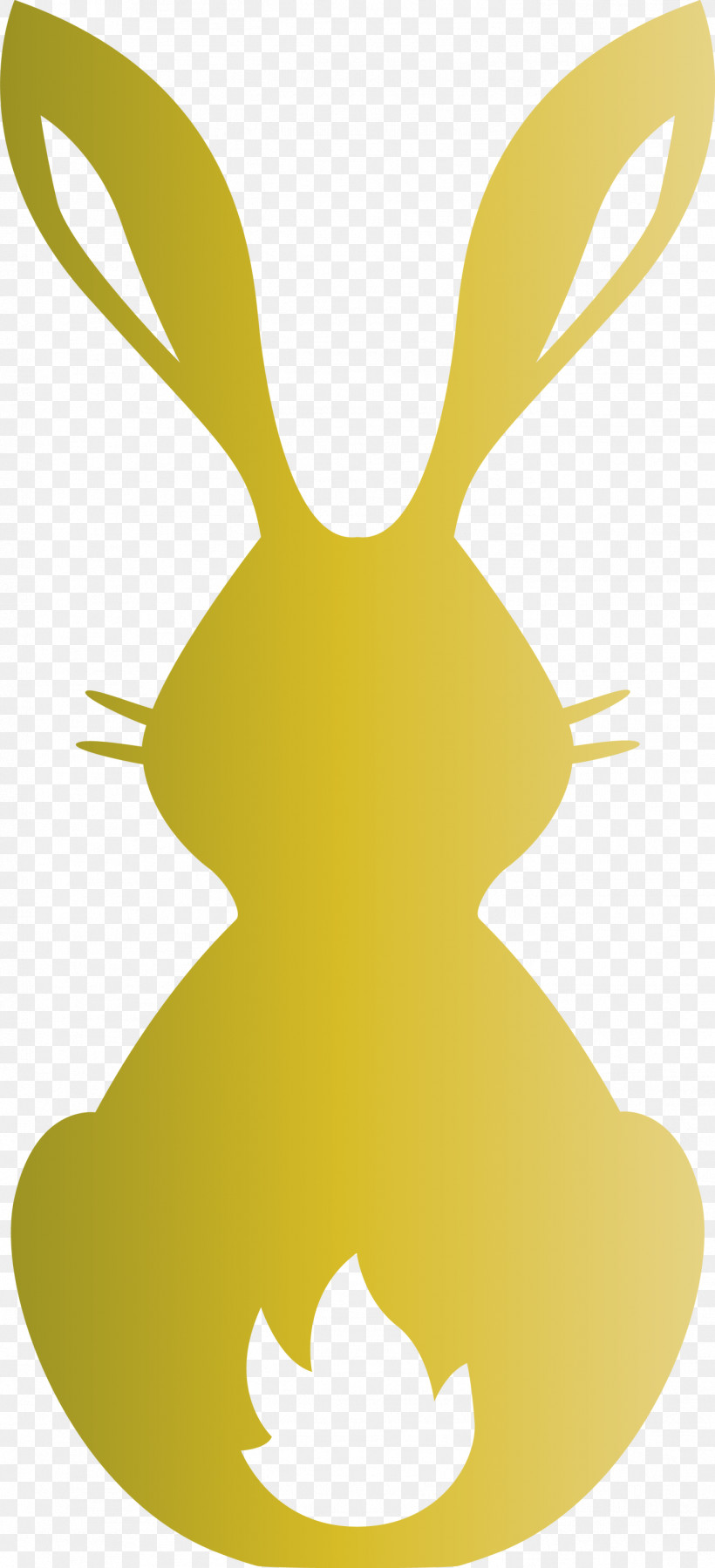 Cute Bunny Easter Day, PNG, 1367x3000px, Cute Bunny, Easter Day, Yellow Download Free