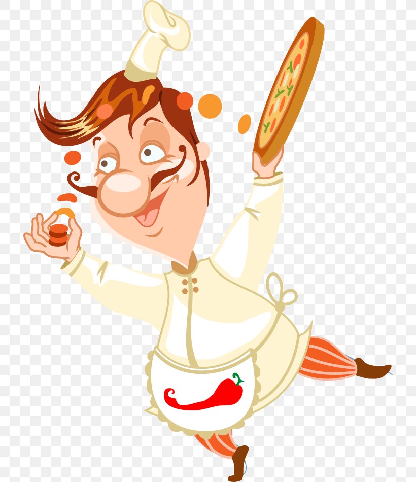 Pizza Cook Chef European Cuisine, PNG, 728x950px, Italian Cuisine, Art, Cartoon, Character, Chef Download Free
