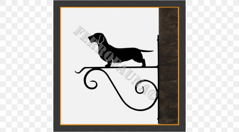 Dog Breed Cartoon Picture Frames, PNG, 900x500px, Dog Breed, Area, Art, Black, Black M Download Free