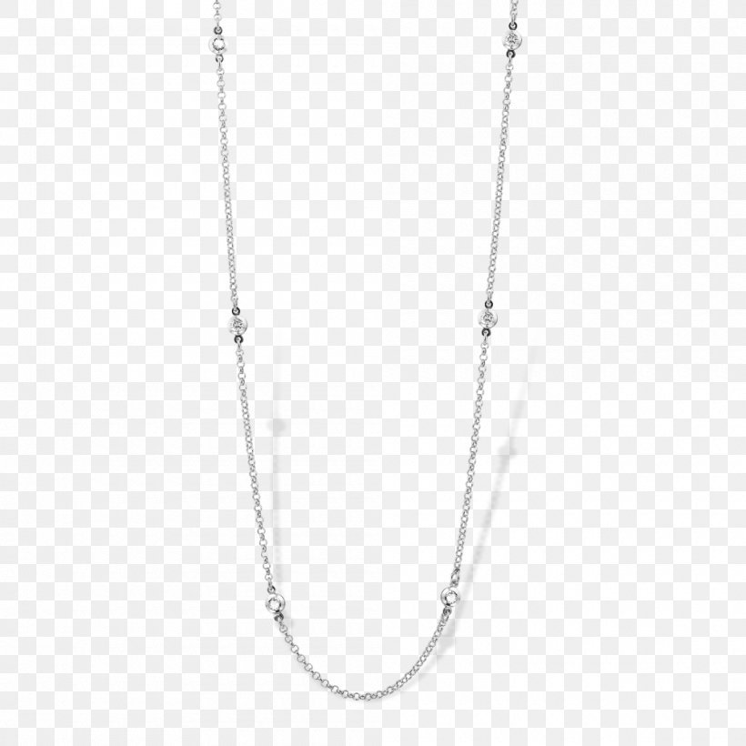 Necklace Silver Swarovski AG Chain Jewellery, PNG, 1000x1000px, Necklace, Body Jewelry, Chain, Charms Pendants, Christmas Giftbringer Download Free