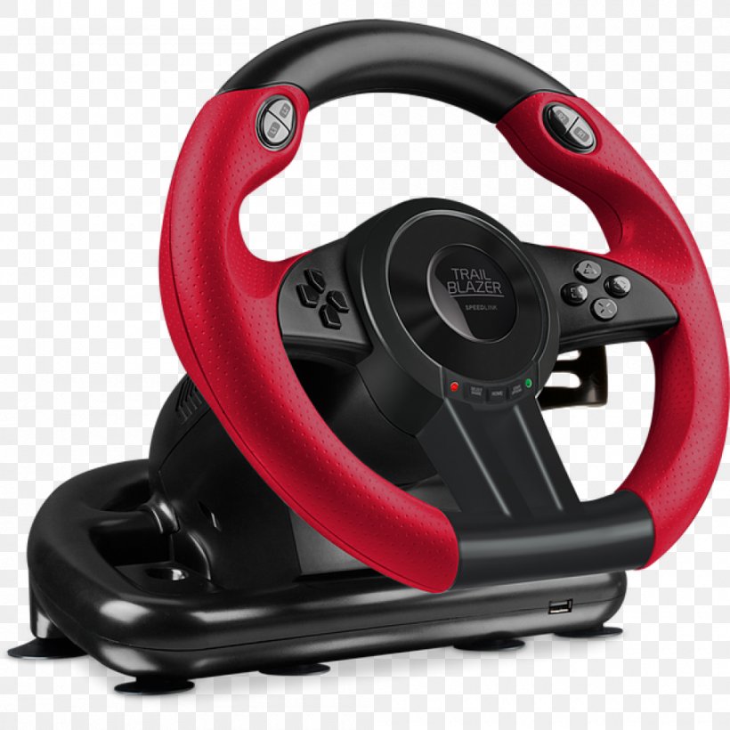 Speedlink TRAILBLAZER Racing Wheel PlayStation 4 PlayStation 3 Xbox One, PNG, 1000x1000px, Racing Wheel, All Xbox Accessory, Auto Part, Automotive Tire, Automotive Wheel System Download Free