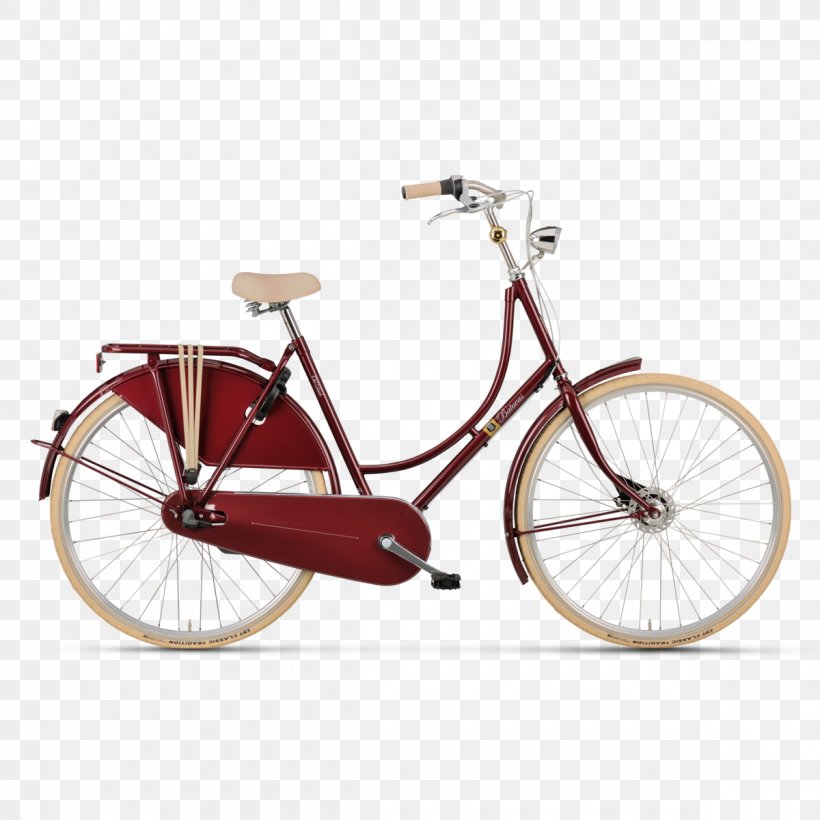 Netherlands City Bicycle Batavus Bäumker GmbH Roadster, PNG, 1200x1200px, Netherlands, Batavus, Bicycle, Bicycle Accessory, Bicycle Frame Download Free