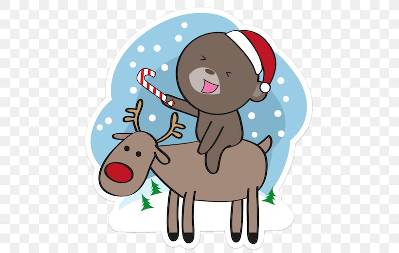 Reindeer Christmas Ornament Cattle Horse Clip Art, PNG, 520x520px, Reindeer, Cartoon, Cattle, Cattle Like Mammal, Character Download Free