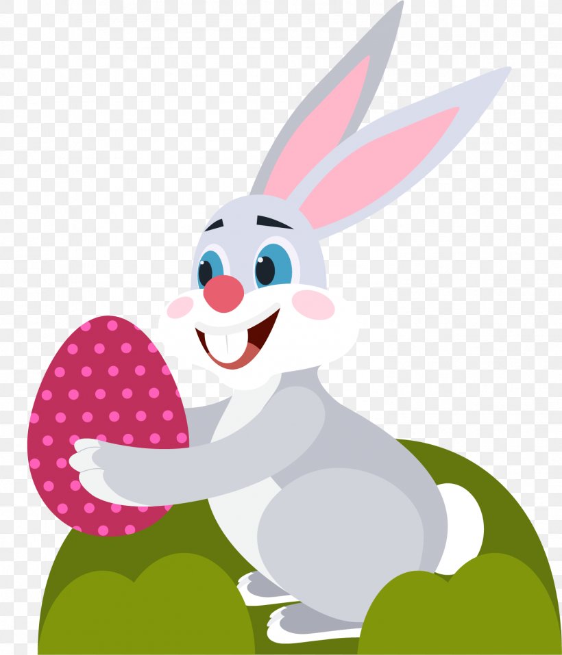 Easter Bunny Little White Rabbit Clip Art, PNG, 1481x1730px, Easter Bunny, Animal, Art, Cartoon, Chinese Zodiac Download Free