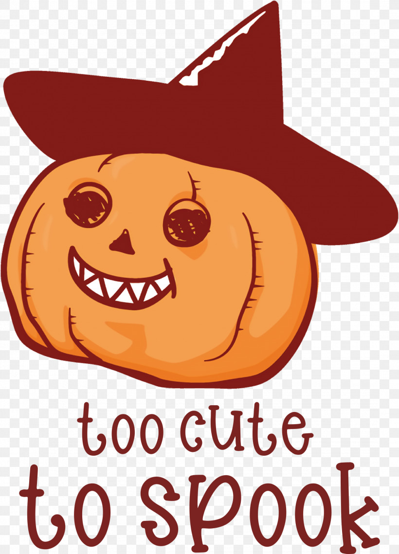 Halloween Too Cute To Spook Spook, PNG, 2159x3000px, Halloween, Cartoon, Fruit, Happiness, Meter Download Free