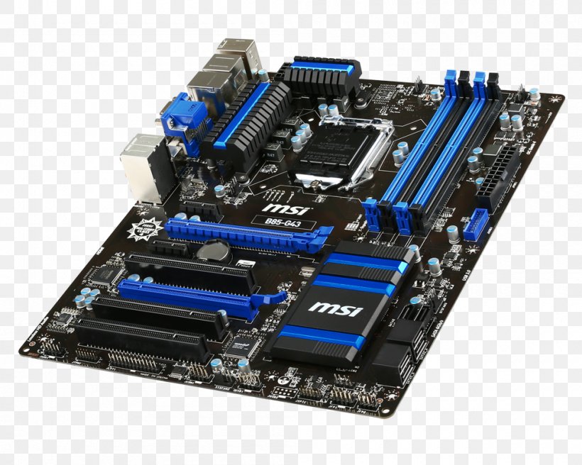 Intel Graphics Cards & Video Adapters LGA 1150 Motherboard MSI, PNG, 1000x800px, Intel, Atx, Computer, Computer Component, Computer Cooling Download Free