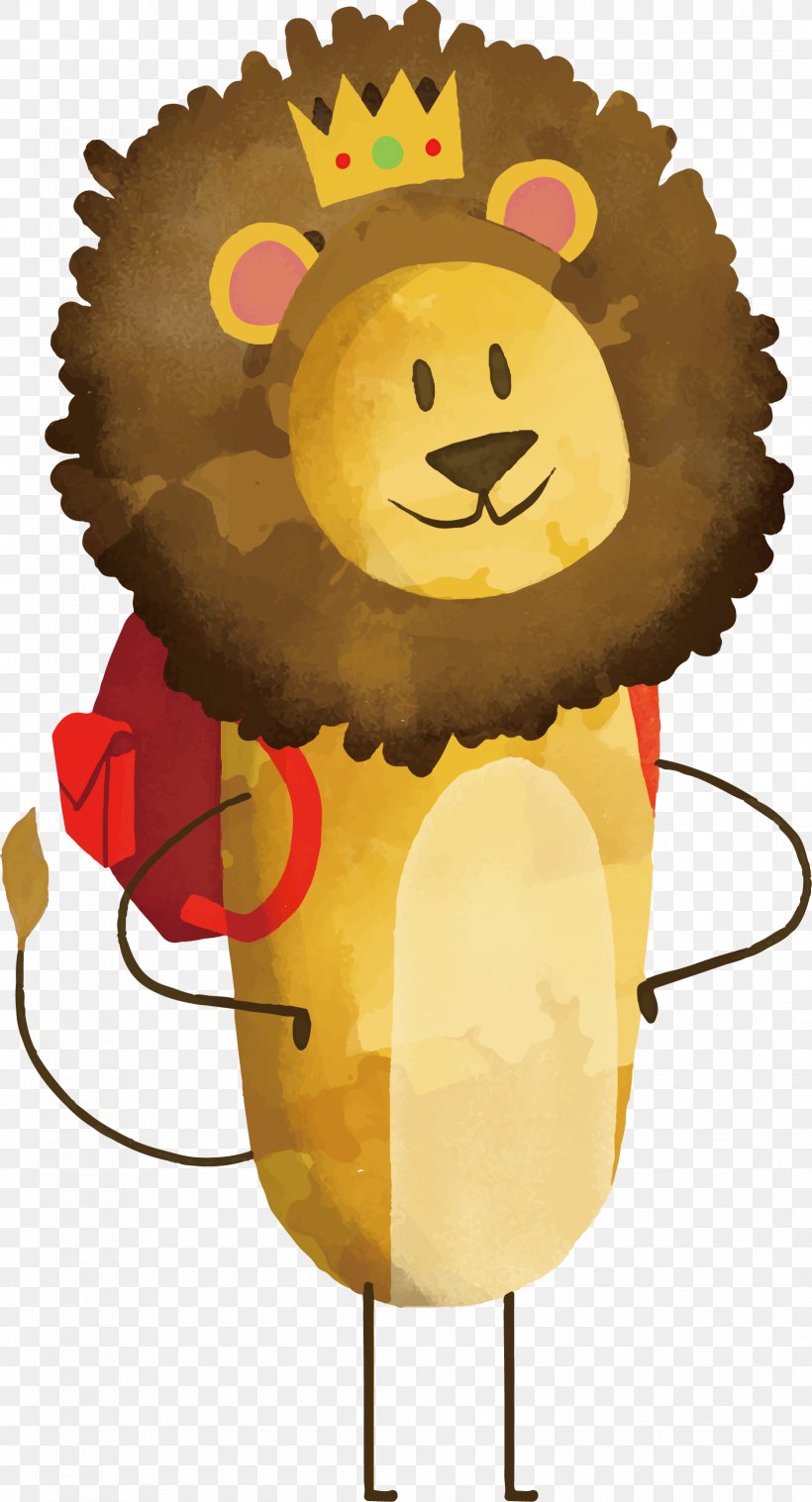 Lion Cartoon Tiger Illustration, PNG, 1651x3056px, Lion, Animal, Art, Cartoon, Drawing Download Free