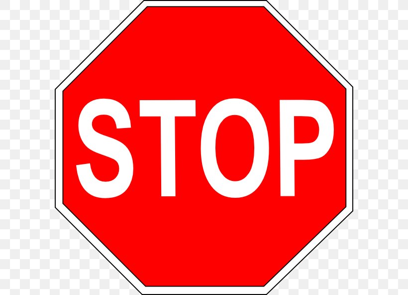 Stop Sign Traffic Sign Clip Art, PNG, 600x592px, Stop Sign, Area, Brand, Free Content, Logo Download Free