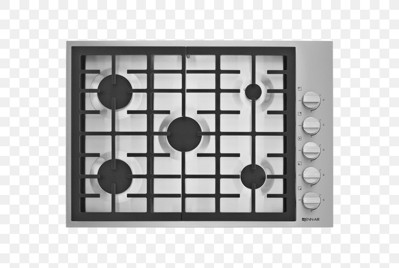Gas Burner Cooking Ranges Home Appliance Jenn-Air Brenner, PNG, 550x550px, Gas Burner, Amana Corporation, Black And White, Brenner, Cooking Ranges Download Free