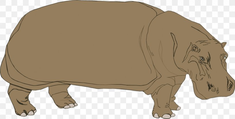 Hippopotamus Stock.xchng Clip Art, PNG, 825x418px, Hippopotamus, Animal Figure, Carnivoran, Cartoon, Cattle Like Mammal Download Free