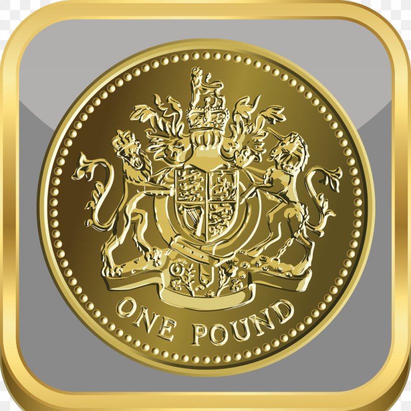 One Pound Pound Sterling Royalty-free Clip Art, PNG, 1024x1024px, One Pound, Can Stock Photo, Coin, Currency, Drawing Download Free
