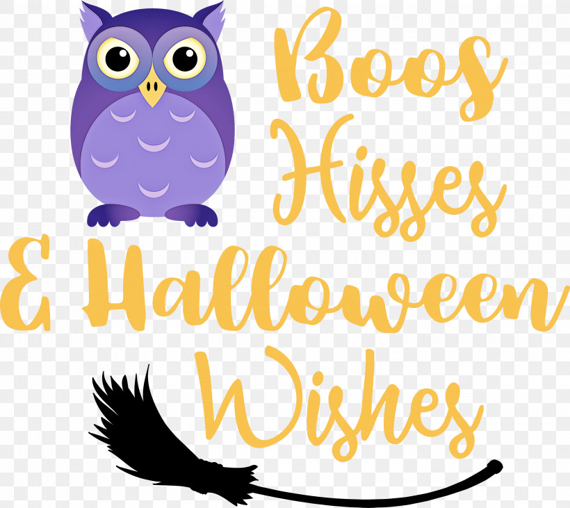 Happy Halloween, PNG, 3090x2757px, Happy Halloween, Beak, Bird Of Prey, Happiness, Line Download Free