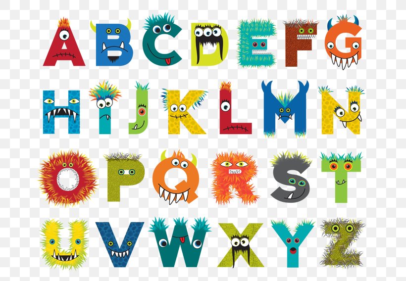 The Monster Alphabet Letter Clip Art, PNG, 700x568px, Monster Alphabet, Alphabet, Area, Letter, Logo Download Free