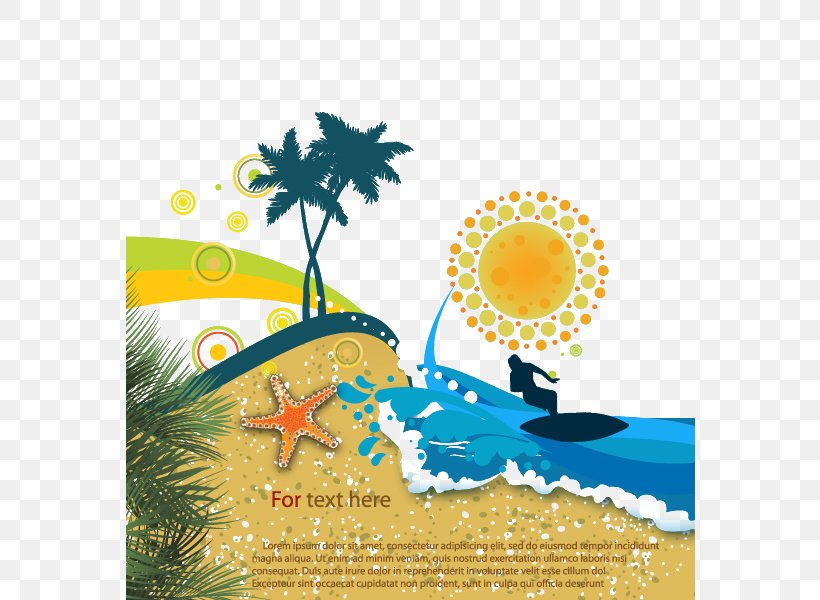 Beach Wind Wave Illustration, PNG, 570x600px, Beach, Art, Cartoon, Flora, Flower Download Free