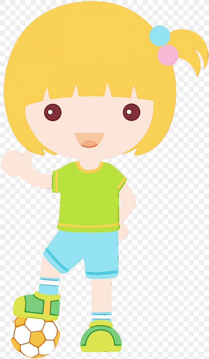 Cartoon Clip Art Yellow Child Play, PNG, 859x1476px, Watercolor, Cartoon, Child, Happy, Paint Download Free