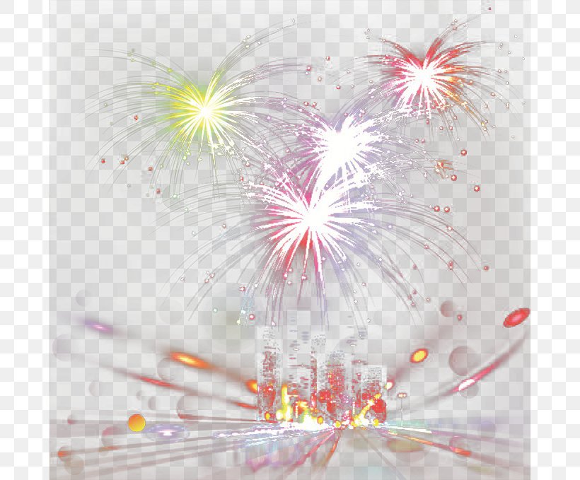 Fireworks Illustration, PNG, 680x679px, Fireworks, Designer, Explosion, Glare, Petal Download Free