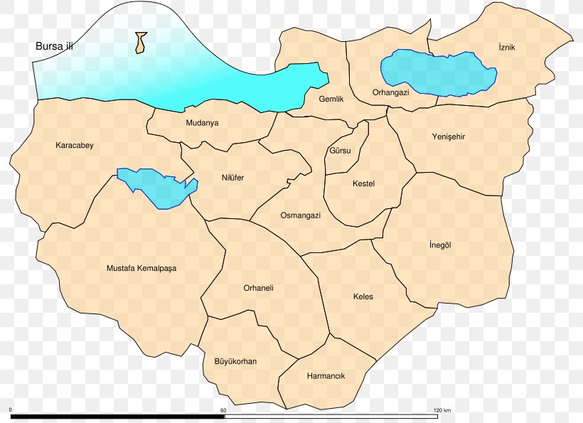 Mustafakemalpaşa Orhangazi İnegöl Orhaneli Gemlik, PNG, 800x595px, Orhangazi, Area, Bursa Province, District, Ecoregion Download Free