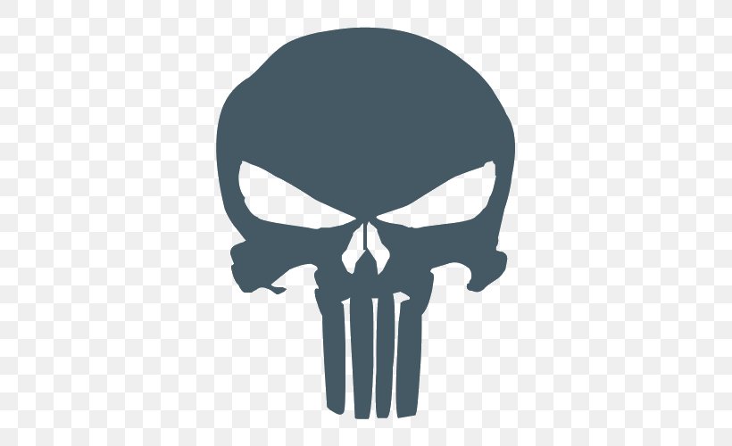 Punisher Sticker Decal Car Bruce Banner, PNG, 500x500px, Punisher, Art, Bone, Bruce Banner, Bumper Sticker Download Free