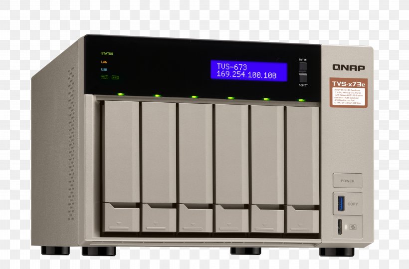 QNAP 6 Bay NasM SSD TVS-673e QNAP TS-809 Pro Turbo NAS Television Network Storage Systems Data Storage, PNG, 4272x2813px, Qnap Ts809 Pro Turbo Nas, Accelerated Processing Unit, Amd Accelerated Processing Unit, Audio Receiver, Data Storage Download Free