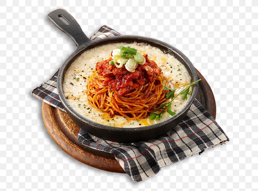 Spaghetti Alla Puttanesca Gimbap Bunsik Korean Cuisine Tteok-bokki, PNG, 683x608px, Spaghetti Alla Puttanesca, Bucatini, Bunsik, Capellini, Cuisine Download Free