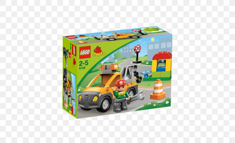 Amazon.com Lego Duplo Toy LEGO 10814 DUPLO Town Tow Truck, PNG, 500x500px, Amazoncom, Lego, Lego Canada, Lego Duplo, Lego Korea Co Ltd Download Free