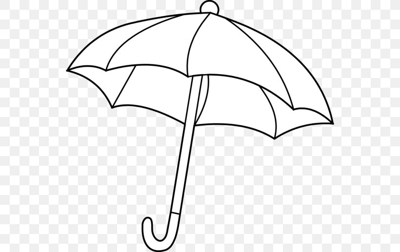 Umbrella Black And White Clip Art, PNG, 550x517px, Umbrella, Area, Black And White, Color, Fashion Accessory Download Free
