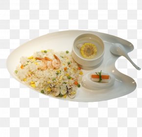 Yangzhou Fried Rice Ham And Eggs Pilaf, Png, 1024x992px, Fried Rice 