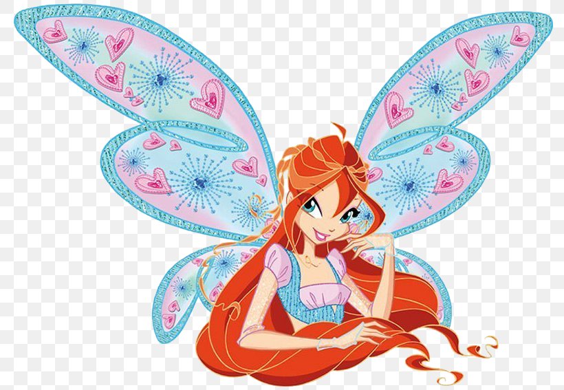 Bloom Musa Stella Roxy Tecna, PNG, 800x567px, Bloom, Believix, Butterfly, Character, Fairy Download Free