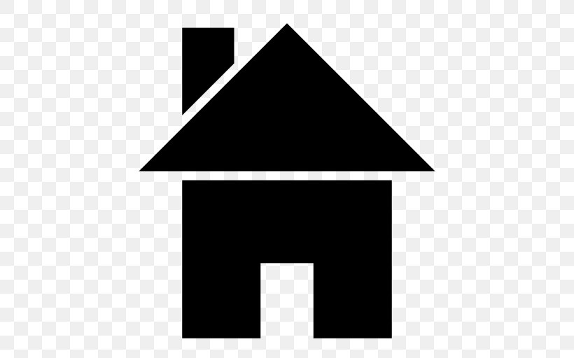 House, PNG, 512x512px, House, Area, Black, Black And White, Building Download Free