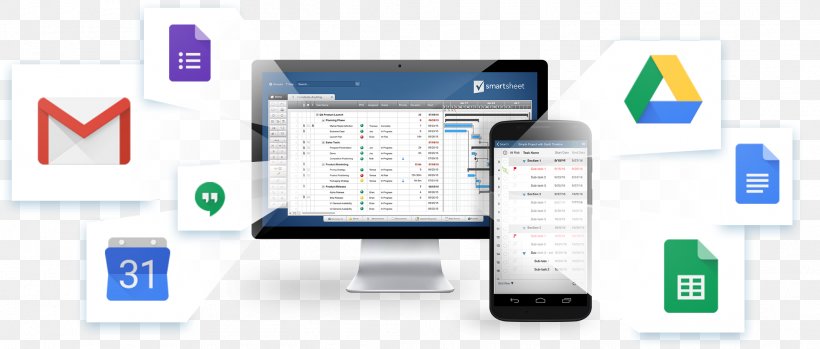 G Suite Marketplace Google Docs Smartsheet, PNG, 2086x890px, G Suite, Brand, Chromebook, Cloud Computing, Communication Download Free
