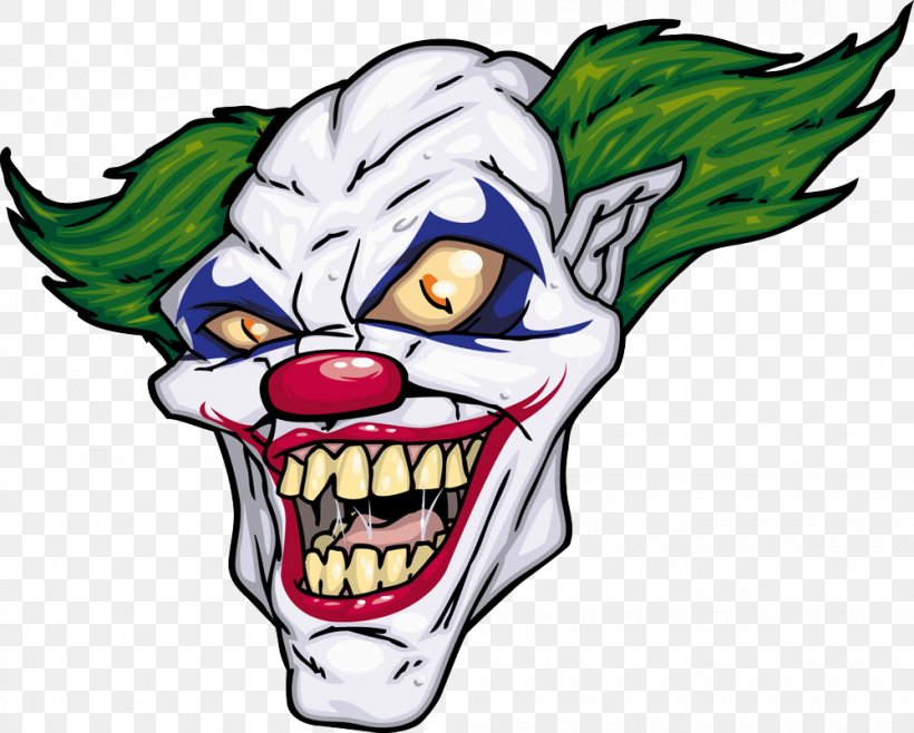 Joker Evil Clown Illustration, PNG, 1000x803px, Joker, Art, Cartoon, Circus, Clown Download Free